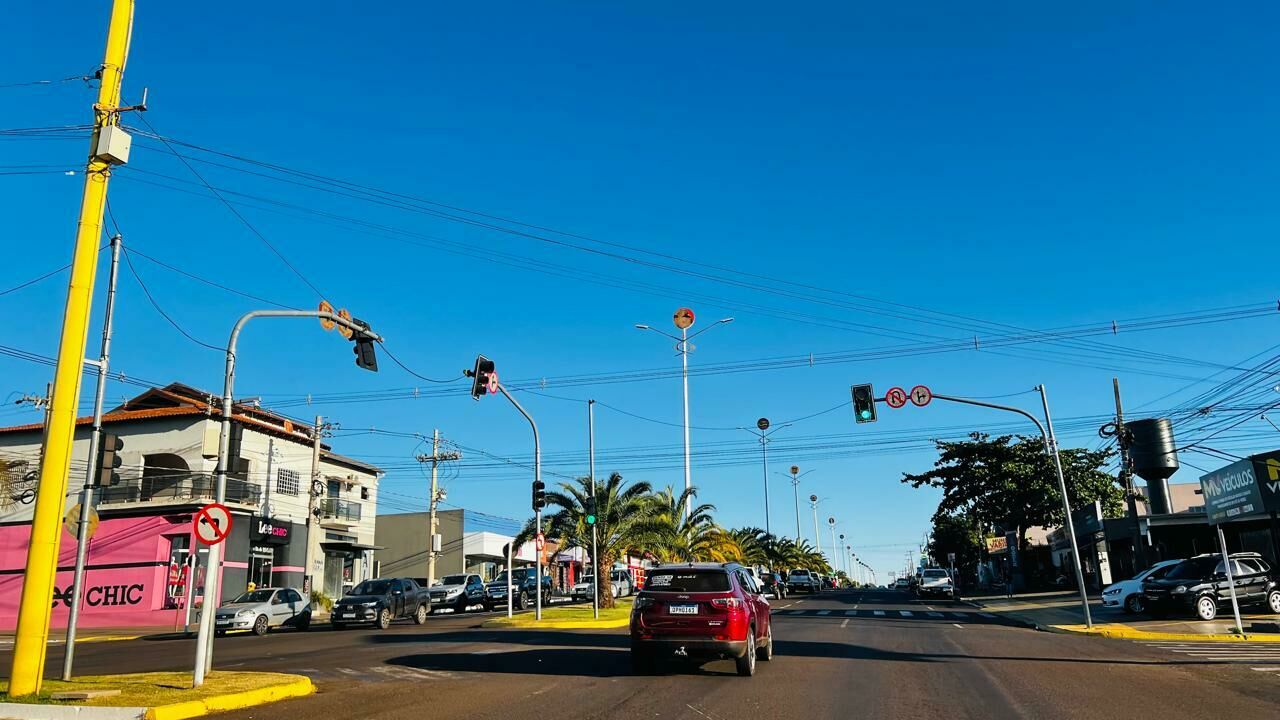 Imagem de compartilhamento para o artigo Calor volta e dia será ensolarado, sem chuva em Costa Rica e regiões da MS Todo dia